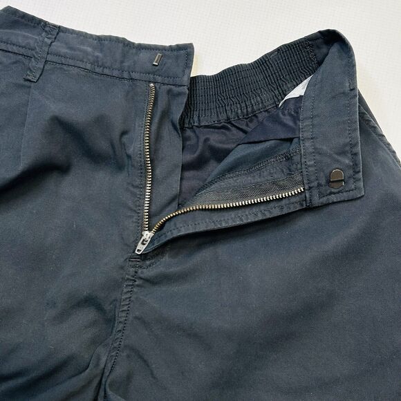 Good American A Line Drapey Trouser Short Size 2 Black 25”x4” 90s Y2K Pleated - Picture 8 of 14